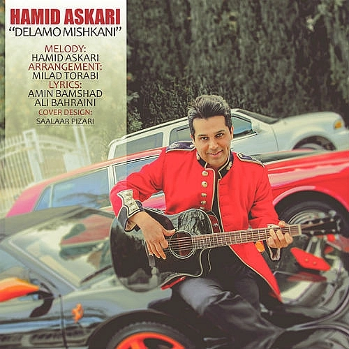Cover artwork for Delamo Mishkani by Hamid Askari